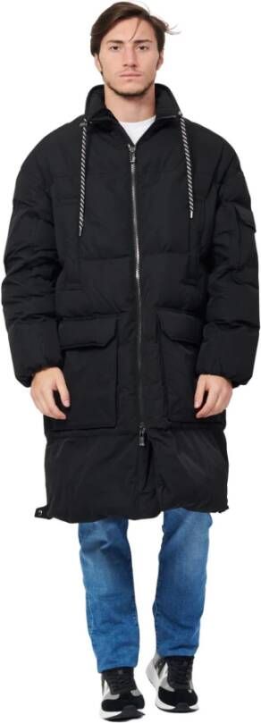 Emporio Armani Gewatteerde jassen Zwart Heren
