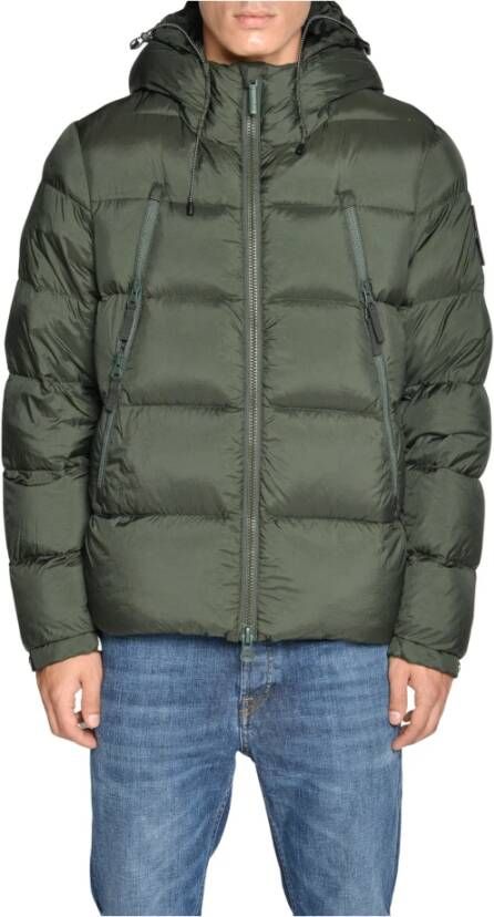 Outhere Winterjassen Groen Heren