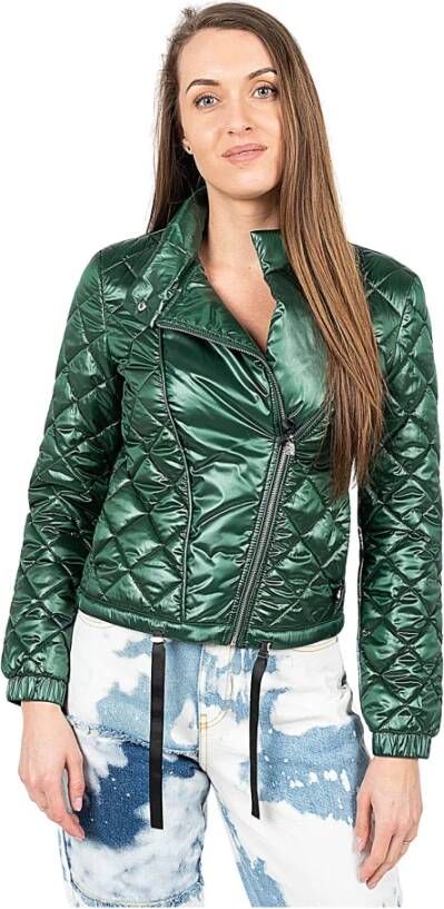 pinko Gewatteerde Jassen Groen Dames