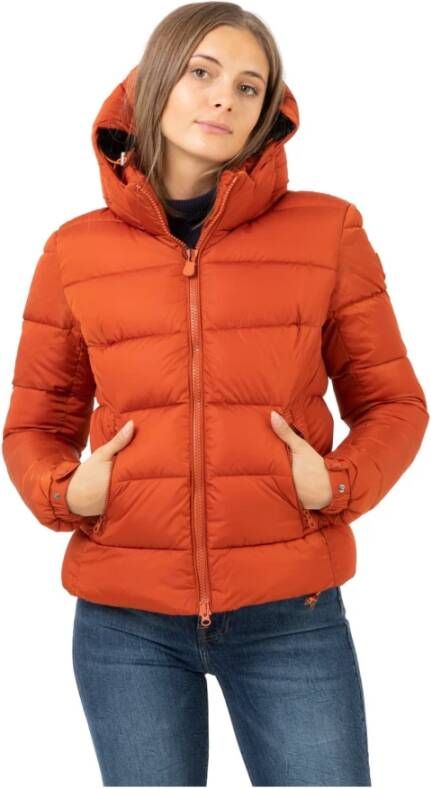 Save The Duck Gewatteerde Jassen Oranje Dames