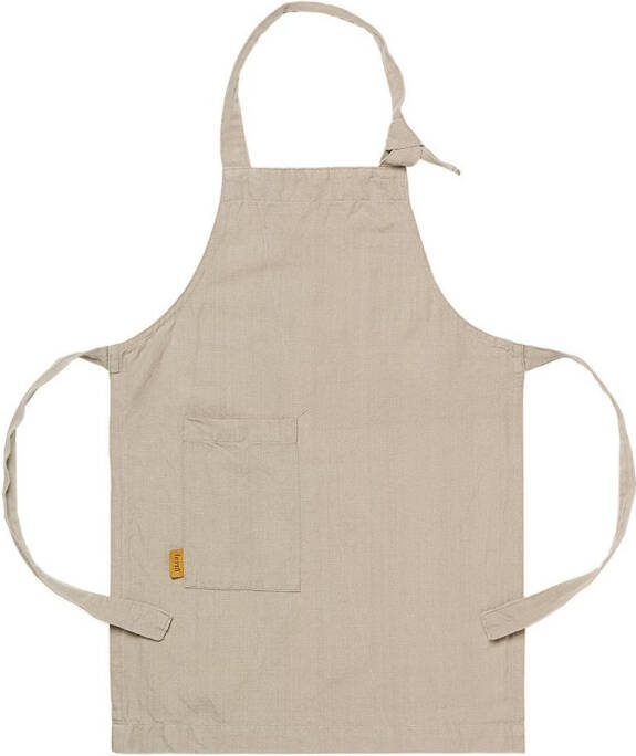 ferm LIVING Hale kinder keukenschort in linnenblend