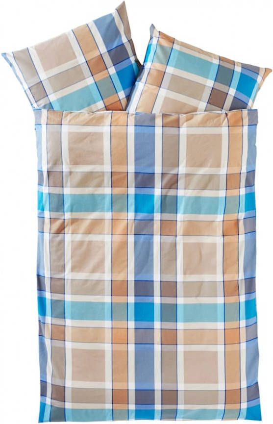 Webschatz 2 delige set bedlinnen Olle Blauw, 2 delige set bedlinnen Olle Groen