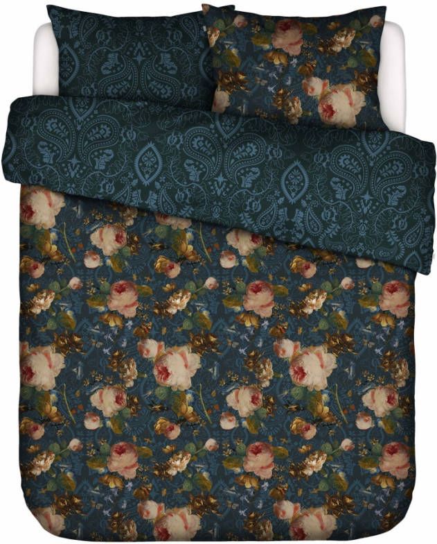 ESSENZA Gallery of Roses dekbedovertrekset van katoensatijn 215TC inclusief kussenslopen