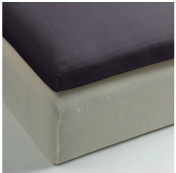 Beddinghouse Jersey Topper Hoeslaken 100% Gebreide Jersey Katoen 1 persoons(70/90x200/220 Cm) Anthracite