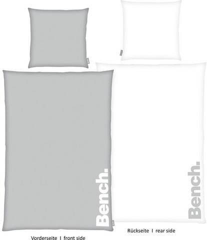 Bench. Tweezijdig te gebruiken overtrekset Bench dekbedovertrek, winter en zomer, dekbedovertrek voor kinderen met belettering