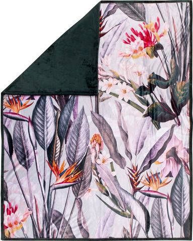 Descanso Plaid MODENA 130x160 cm groen