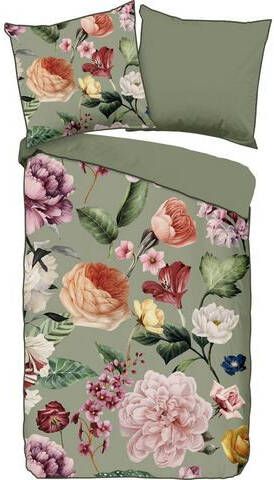 Descanso Tweezijdig te gebruiken overtrekset Fiori met bies