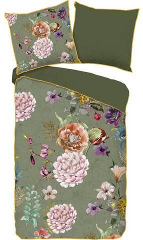 Descanso Tweezijdig te gebruiken overtrekset Parma met bies