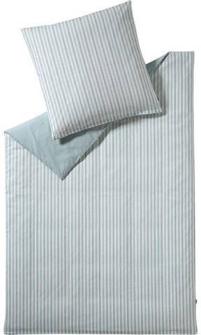 Esprit Tweezijdig te gebruiken overtrekset Herringbone met visgraat motief