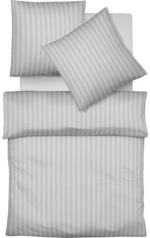 fleuresse Overtrekset Rubin 463910 Glanzend gestreept