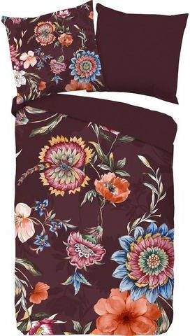 good morning Tweezijdig te gebruiken overtrekset Madelief met bloemen