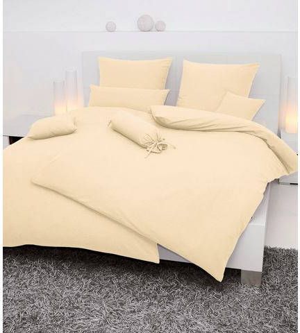 Janine Dekbedovertrek ca. 155x200 cm/sloop ca. 80x80 cm wit