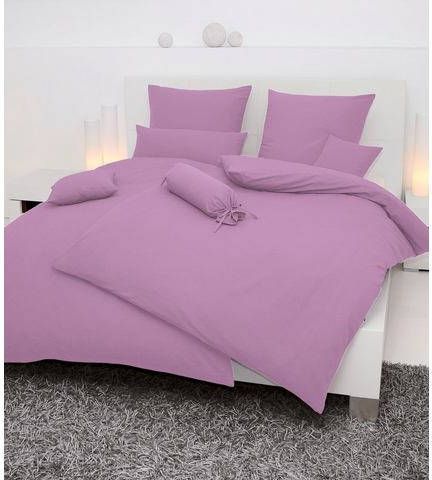 Janine Dekbedovertrek ca. 155x220 cm / sloop ca. 80x80 cm paars