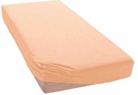 my home Hoeslaken Goudbes, zachte jersey van 100% katoen, laken in maat 90x200, 140x200, 180x200 en 200x200 cm, laken, hoeslaken, laken, hoeslaken voor matrasdikte tot 20 cm, met elastiek, hoeslaken Jersey, voor matrasdikte tot 20 cm, met elastiek