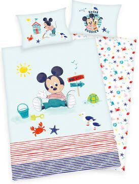 Disney Baby overtrekset ´s Mickey Mouse met liefdevol motief