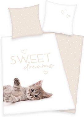 Young Collection Kinderovertrekset Kat met een schattig "kitten" motief