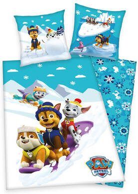 PAW PATROL Kinderovertrekset met een geweldig omkeerbaar motief