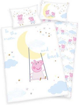 Peppa Pig Baby overtrekset met schattig motief en liefderijk opschrift