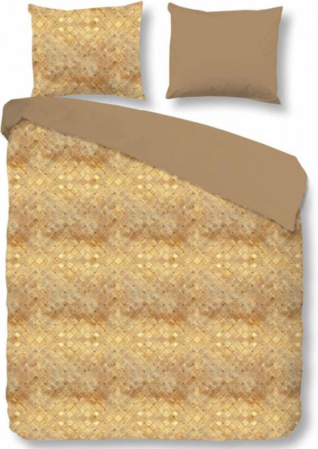 Descanso Kira dekbedovertrek Zand Lits-jumeaux (240x200/220 cm +