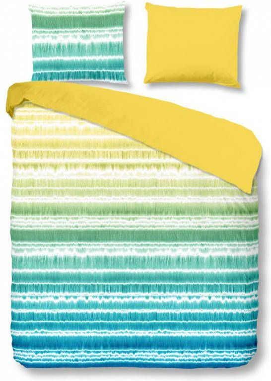 Good Morning dekbedovertrek Dye multikleur 240x200/220 cm Leen Bakker