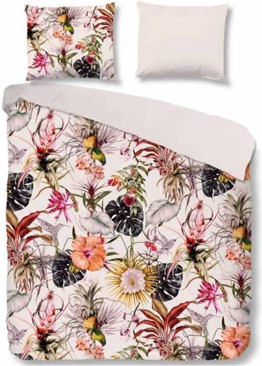 Good Morning Jacq Dekbedovertrek 100% Katoen 2 persoons(200x200/220 Cm + 2 Slopen) 2 Stuks(60x70 Cm) Multi