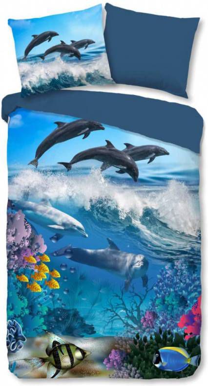 good morning Kinderovertrekset Andre met dolfijnen(2 delig )