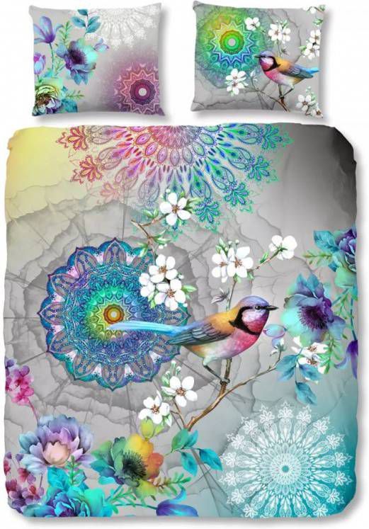 Hip dekbedovertrek Adele multikleur 200x200/220 cm Leen Bakker