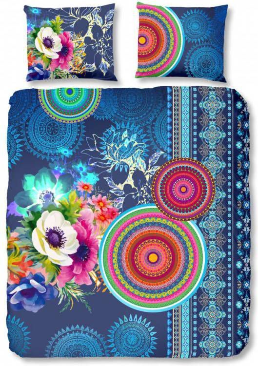 Hip dekbedovertrek Darlene multikleur 240x200/220 cm Leen Bakker