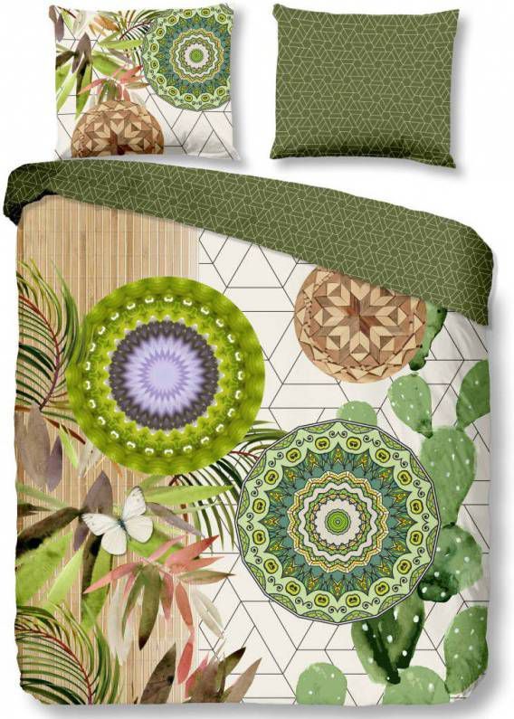 Hip dekbedovertrek Bodhini multikleur 200 x200/220 cm Leen Bakker