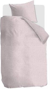 Beddinghouse Wave Dekbedovertrek 1 persoons(140x200/220 Cm + 1 Sloop) Katoen Lila