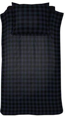 Damai Timber Flanel Dekbedovertrek 1 persoons(140x200/220 Cm + 1 Sloop) Flanel Blue