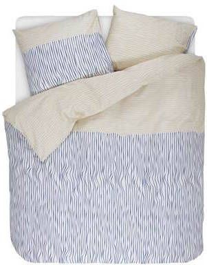 Esprit Linar Dekbedovertrek Lits jumeaux(240x200/220 Cm + 2 Slopen) Katoen Satijn Blue