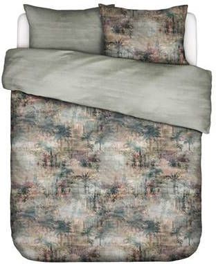 ESSENZA Andrea dekbedovertrekset van biologisch katoensatijn 300TC inclusief kussenslopen