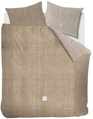 Rivièra Maison Coughton Court Dekbedovertrek 240 x 200/220 cm Dark Sand