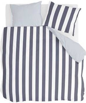 Walra Dekbedovertrek Classic Stripe 240x220 Blauw
