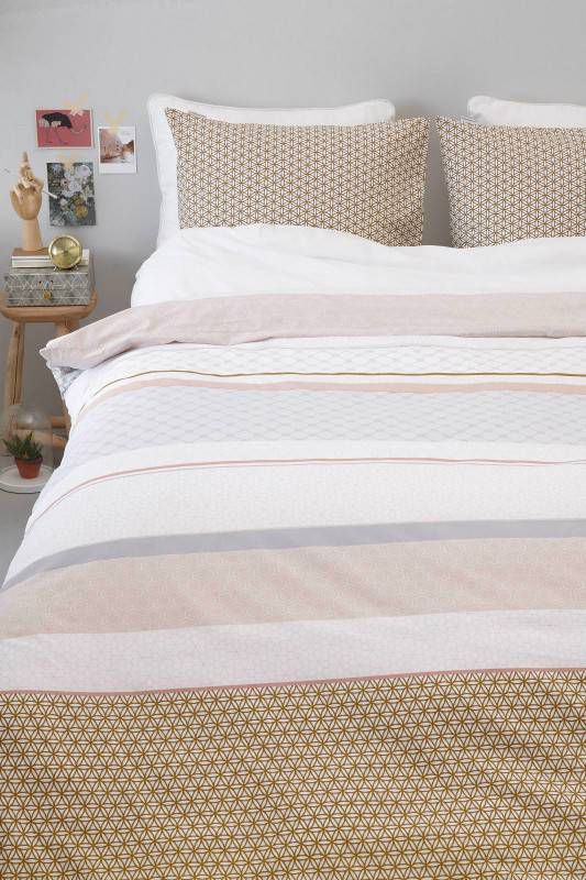 Beddinghouse Sweet Lace dekbedovertrek Nude 2-persoons