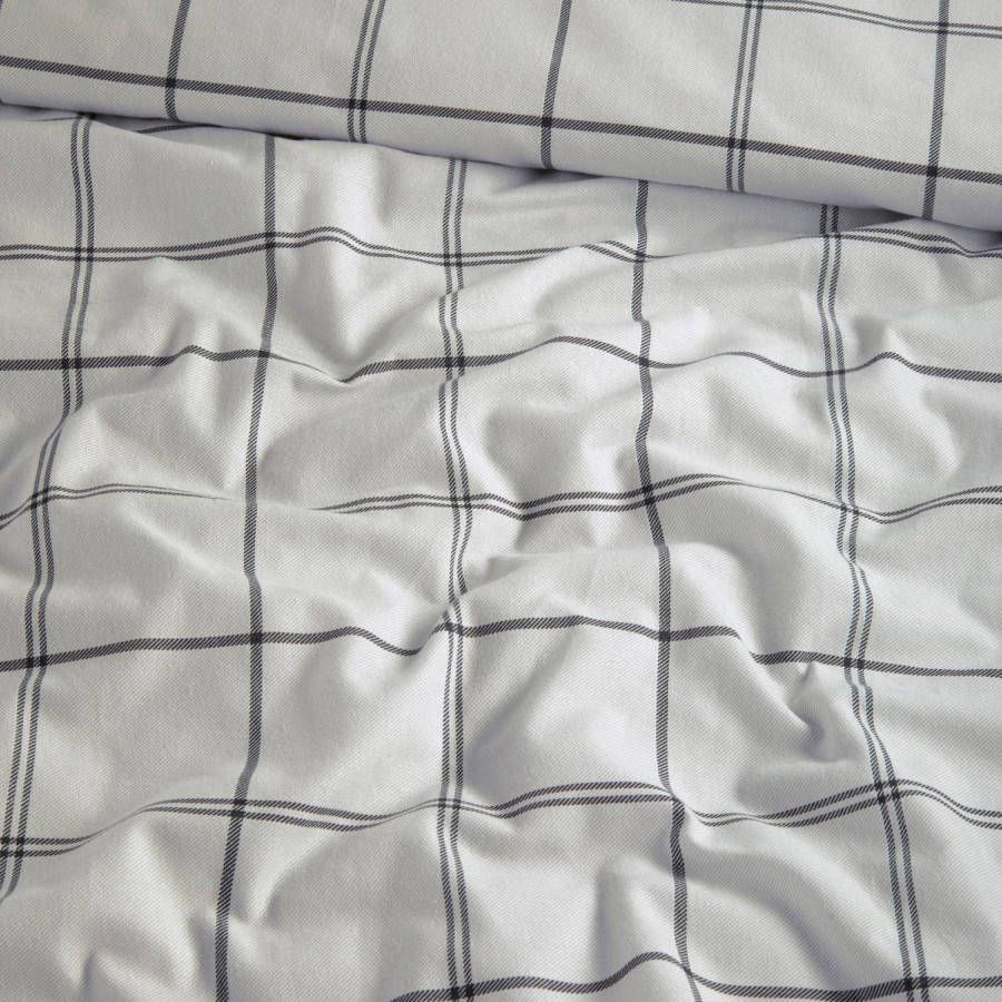 Cinderella Kody Flanel Dekbedovertrek 2 persoons(200x200/220 Cm + 2 Slopen) Flanel Off White