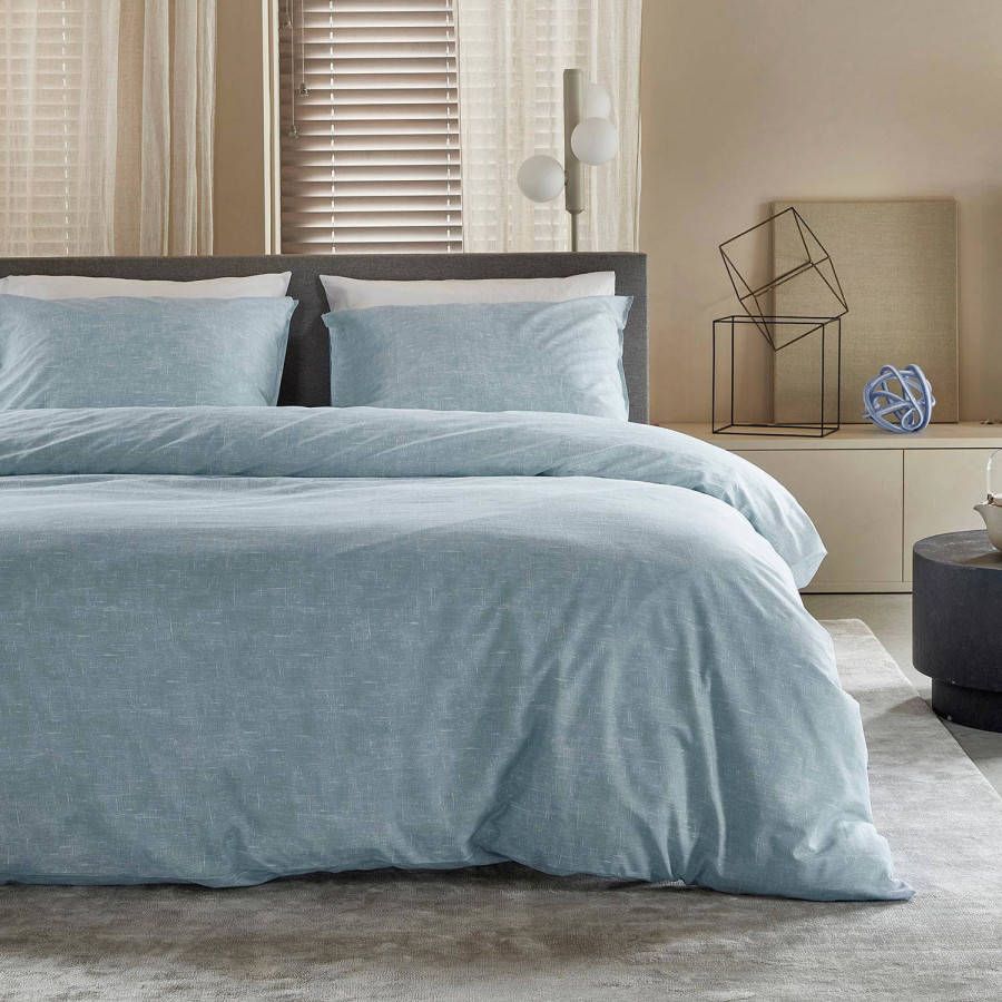 Damai Katoen(biologisch)dekbedovertrek lits jumeaux(dekbedovertrek 240x220 cm )