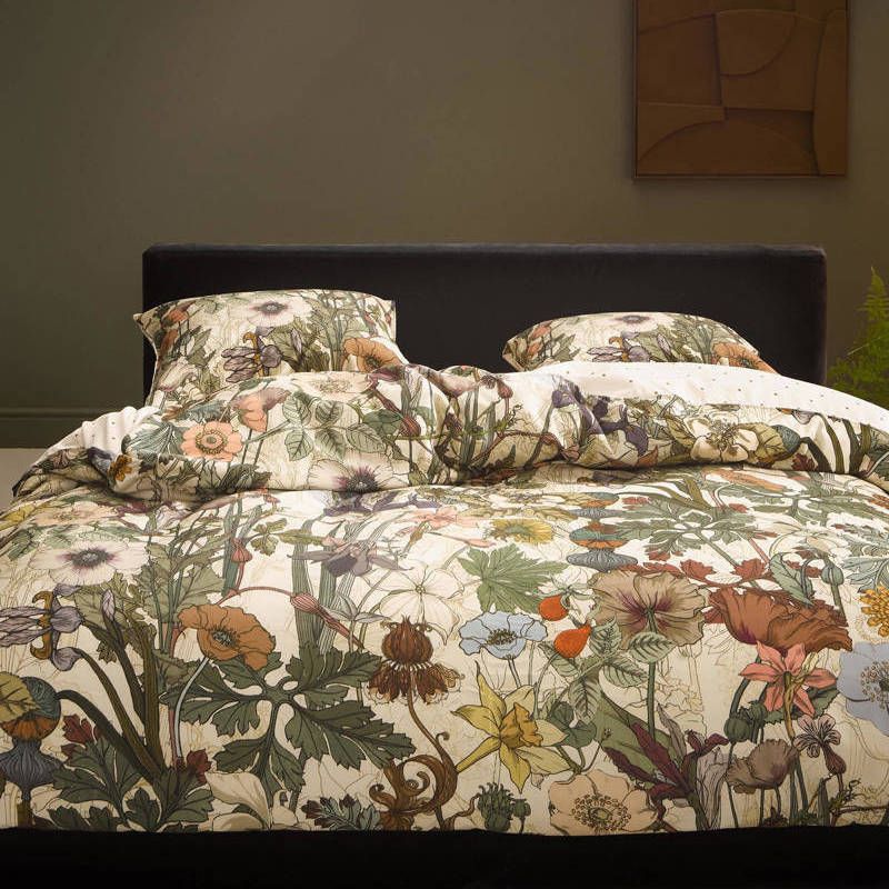 Essenza katoensatijnen dekbedovertrek 2 persoons(dekbedovertrek 200x220 cm )