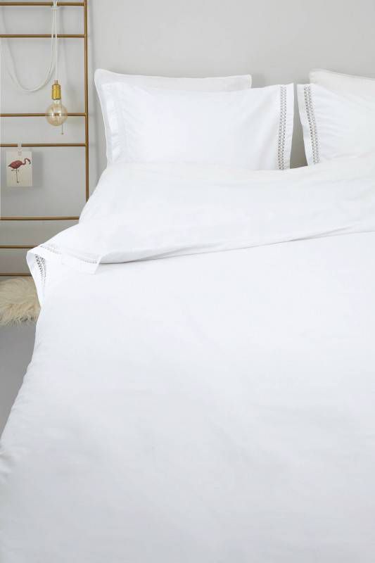 Papillon perkalkatoenen dekbedovertrek 1 persoons