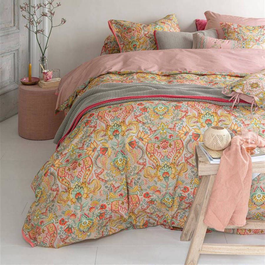 Pip Studio perkalkatoenen dekbedovertrek 1 persoons(dekbedovertrek 140x220 cm )