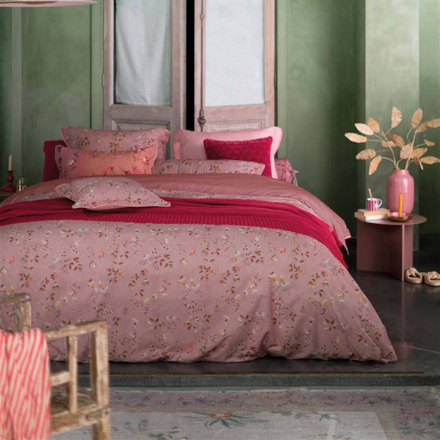 Pip Studio perkalkatoenen dekbedovertrek lits jumeaux(dekbedovertrek 240x220 cm )