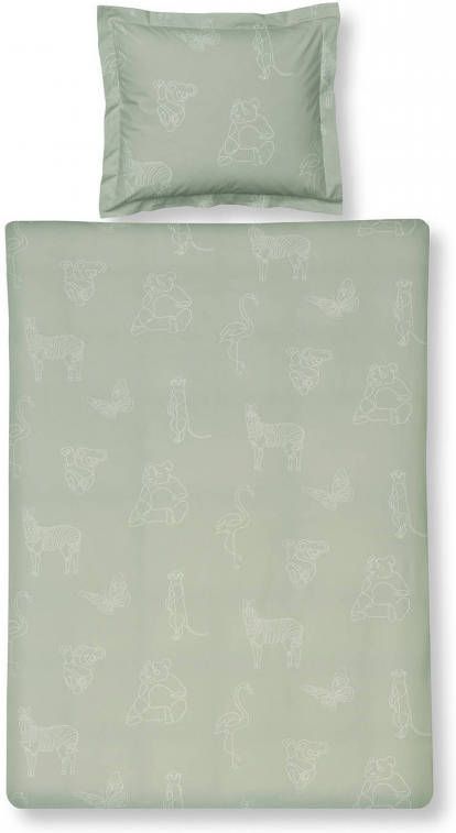 Vandyck katoenen kinderdekbedovertrek(dekbedovertrek 140x220 cm )