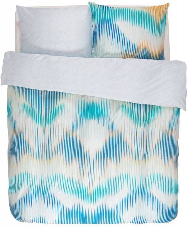 Essenza Dekbedovertrek Katoen Satijn Rye blauw