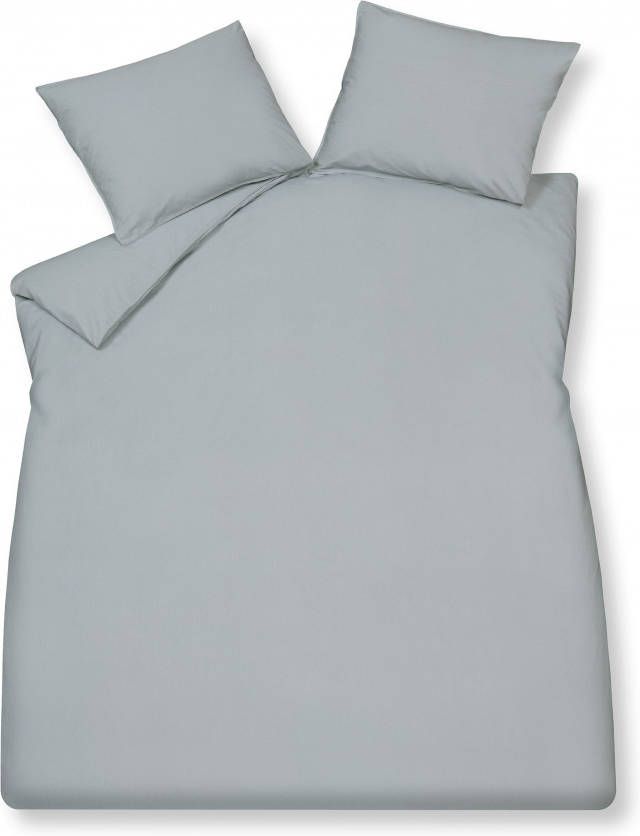 Vandyck Washed Cotton Dekbedovertrek 200 x 200/220 cm Pearl Blue
