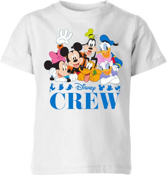 Disney Crew kinder t shirt Wit 146/152(11 12 jaar )