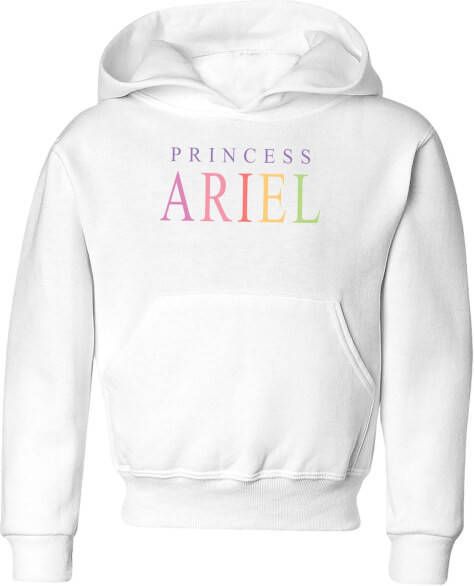 Disney De Kleine Zeemeermin Princess Ariel kinder hoodie Wit 146/152(11 12 jaar )