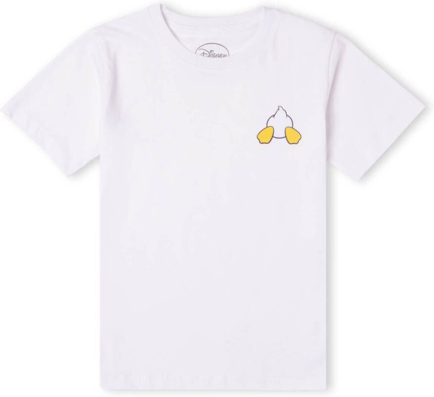 Disney Donald Duck Backside kinder t shirt Wit 146/152(11 12 jaar )