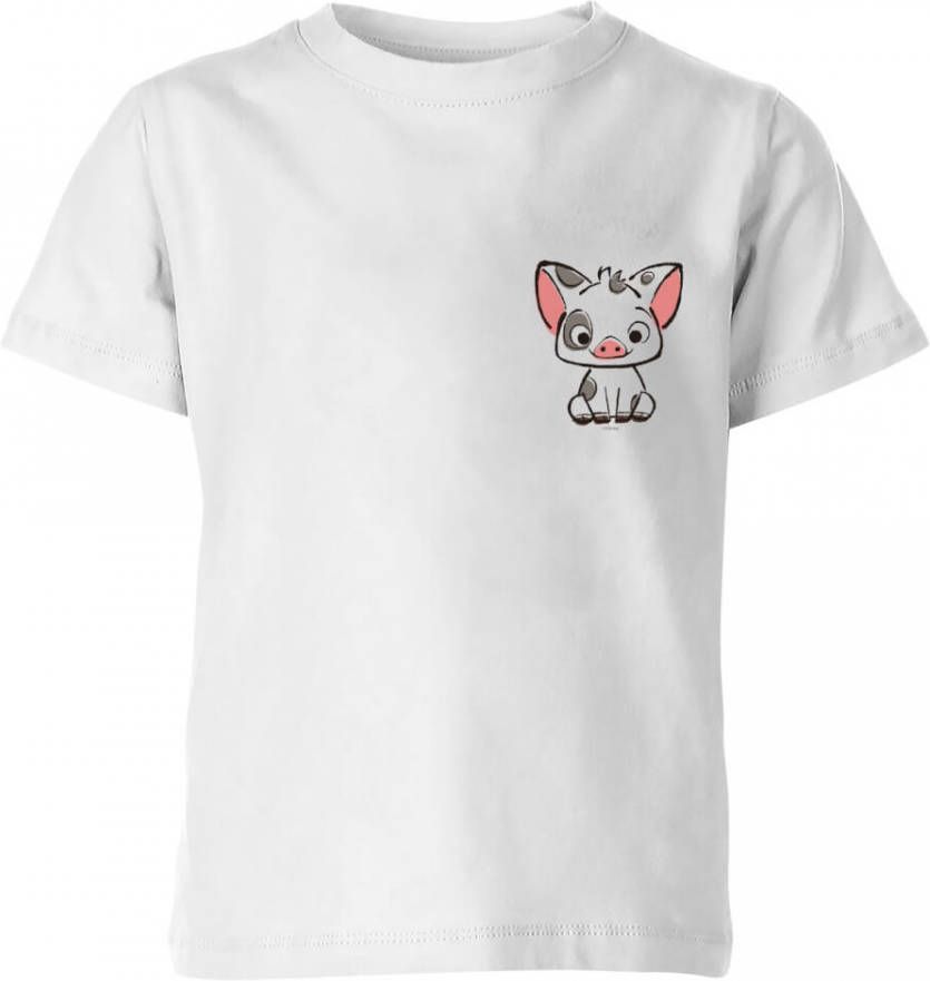 Disney Moana Pua The Pig Kinder T shirt Wit 146/152(11 12 jaar )